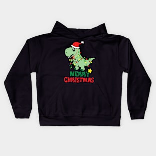 Dino Christmas Original Aesthetic Tribute 〶 Kids Hoodie